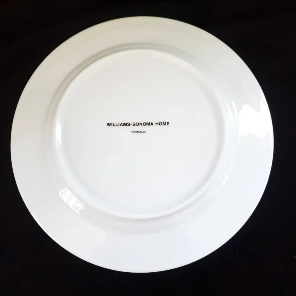 Williams-Sonoma Home Holiday Berry Dessert Plates - Set of 4 - Portugal